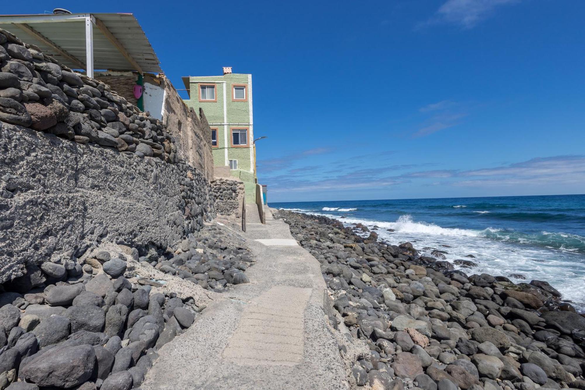Costa Norte San Andres Studio Con Terraza Compartida Vista Al Mar Trapiche (Las Palmas) ภายนอก รูปภาพ