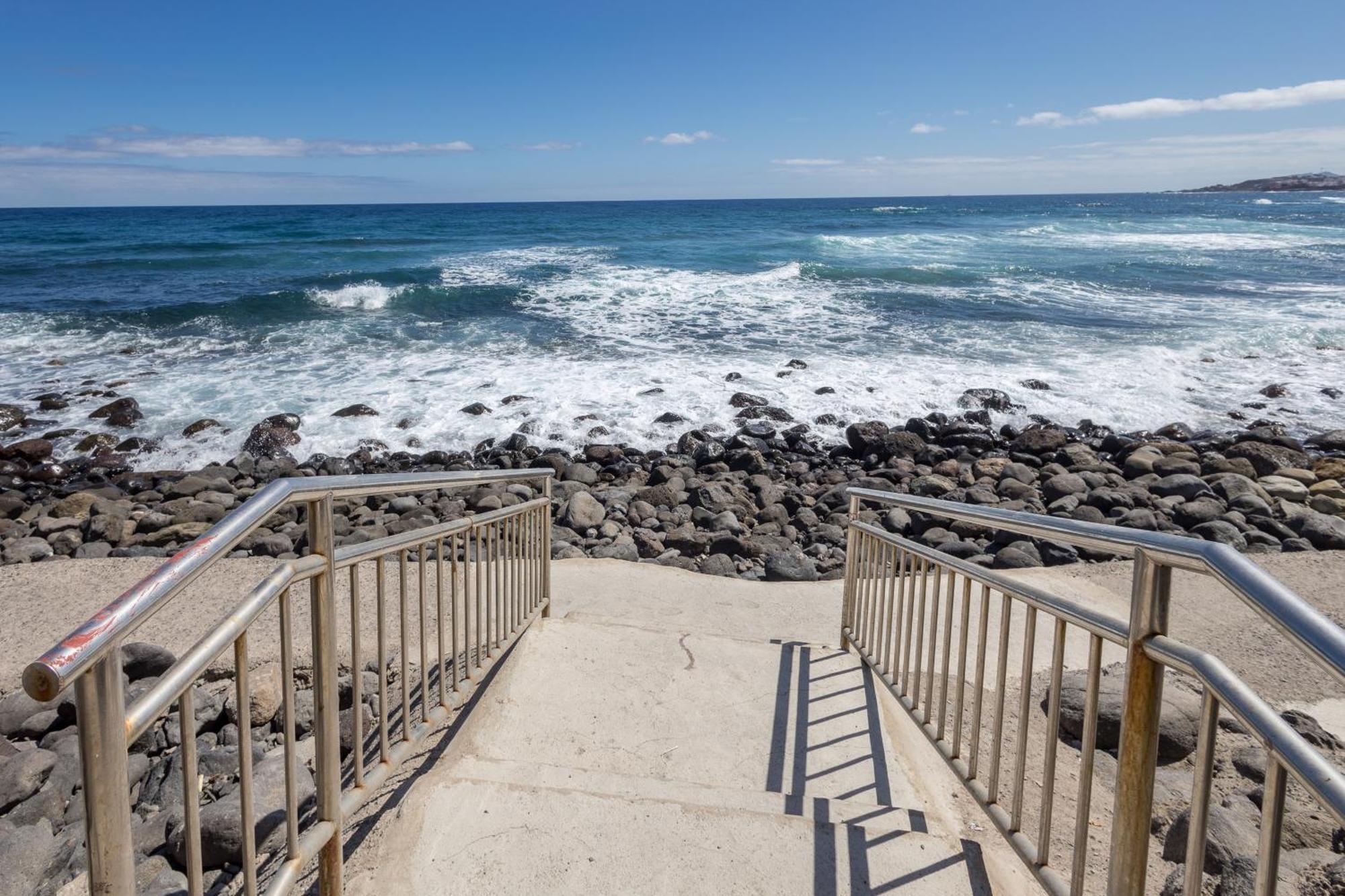 Costa Norte San Andres Studio Con Terraza Compartida Vista Al Mar Trapiche (Las Palmas) ภายนอก รูปภาพ