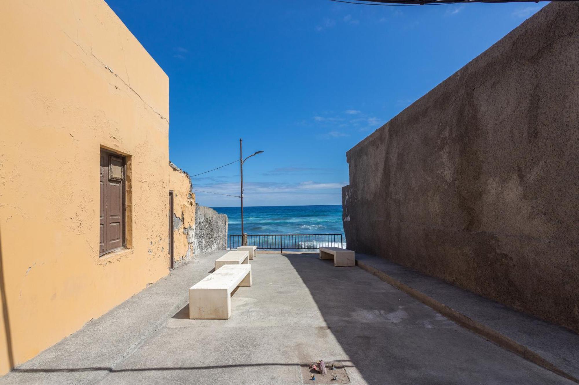 Costa Norte San Andres Studio Con Terraza Compartida Vista Al Mar Trapiche (Las Palmas) ภายนอก รูปภาพ