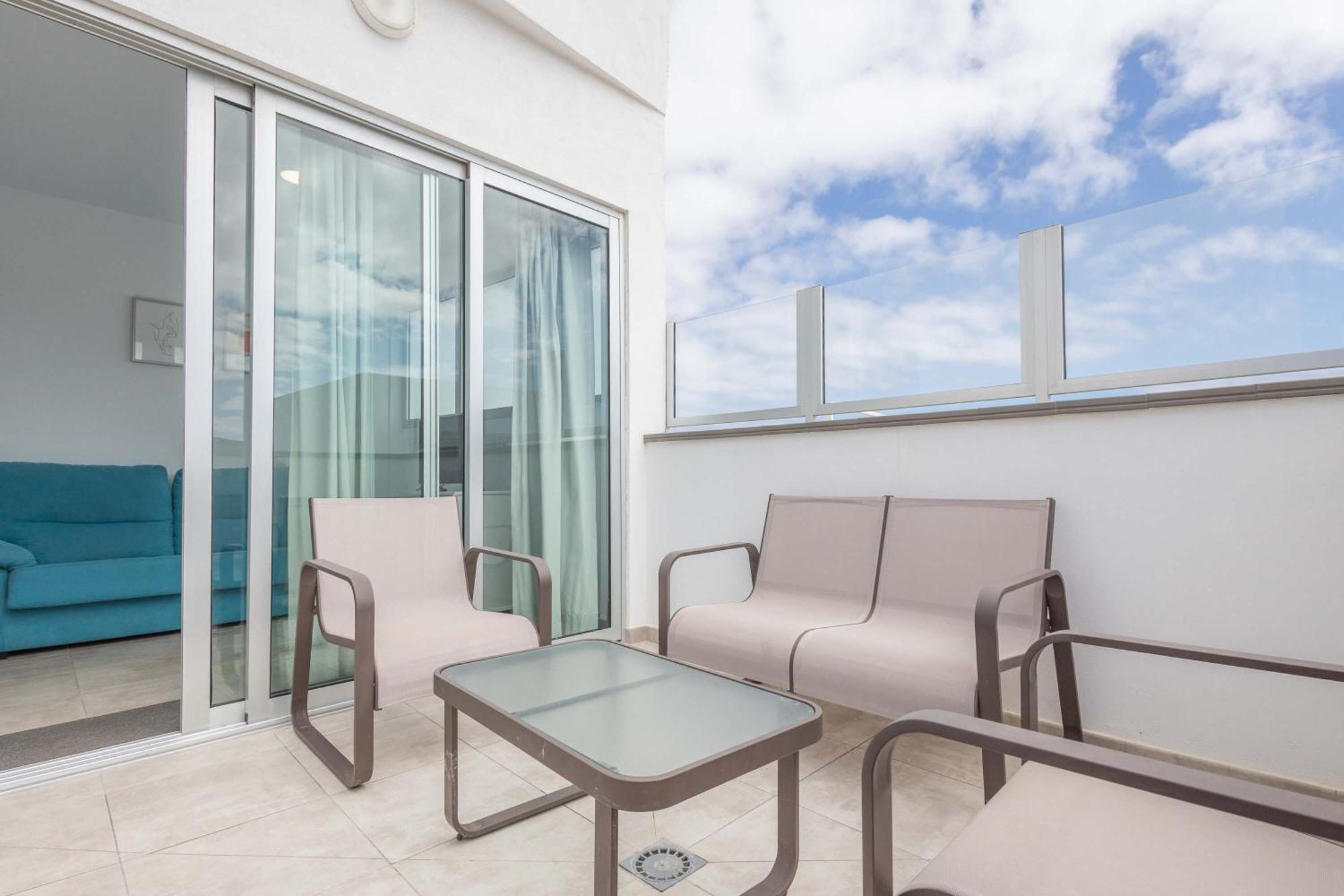 Costa Norte San Andres Studio Con Terraza Compartida Vista Al Mar Trapiche (Las Palmas) ภายนอก รูปภาพ